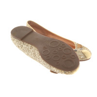 Marc By Marc Jacobs Slippers/Ballerinas in Gold