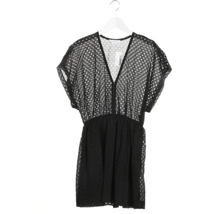 Iro Kleid aus Baumwolle in Schwarz
