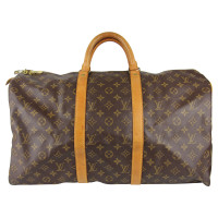 Louis Vuitton Keepall 50 Canvas in Brown