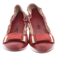 Bally Ballerina's in het rood