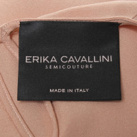 Erika Cavallini Silk top in Nude