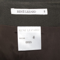 René Lezard skirt in dark brown
