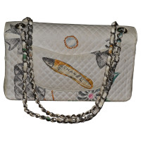 Chanel "Flap Bag" in Multi color