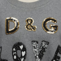 Dolce & Gabbana Top en Gris
