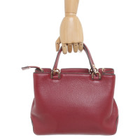 Michael Kors Handtasche aus Leder in Rot