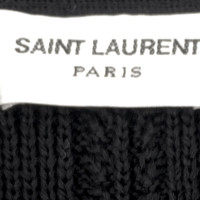 Saint Laurent Tricot en Coton en Noir