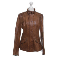 Belstaff Leather Jacket in Brown