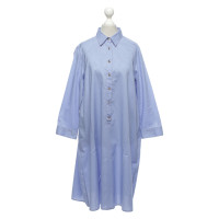 Van Laack Kleid aus Baumwolle in Blau