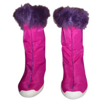 Malo Lined boots in pink