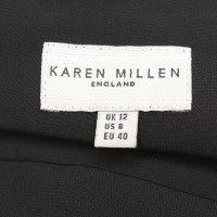 Karen Millen zijden jurk met borduurwerk