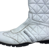 Baldinini Boots Patent leather in White