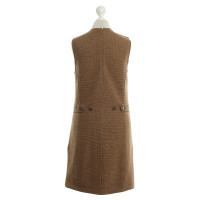 Ralph Lauren Woolen dress with leather details