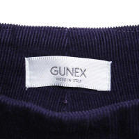 Gunex Corduroy trousers in purple