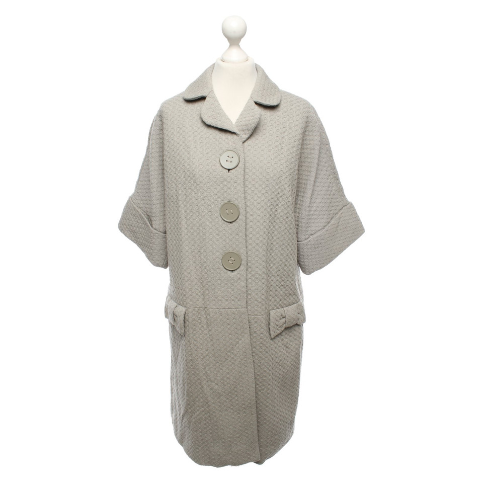 Hoss Intropia Jacket/Coat Wool in Grey