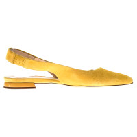 Högl Sandalen aus Wildleder in Gelb