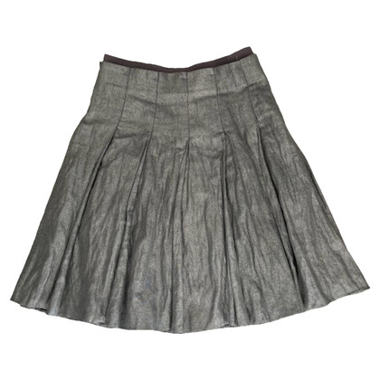 Strenesse Blue Skirt Cotton in Silvery
