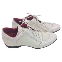 Cesare Paciotti Lace-up shoes in white