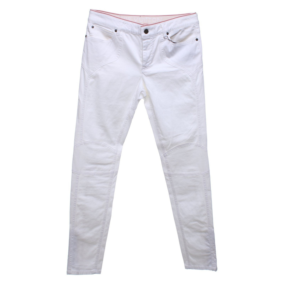 Louis Vuitton Jeans in white - Buy Second hand Louis Vuitton Jeans in ...