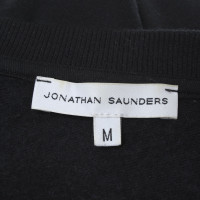 Jonathan Saunders Pull en noir / bleu