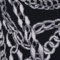 Alexander McQueen Robe en tricot noir