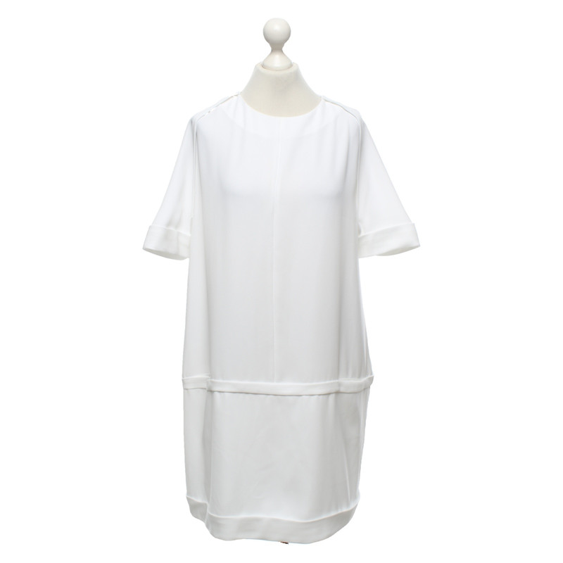 balenciaga white dress