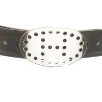 Hermès reversible belt with metal clasp
