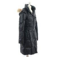 Blauer Usa Quilted coat with fur trim