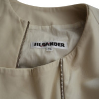 Jil Sander Leather jacket in biker style