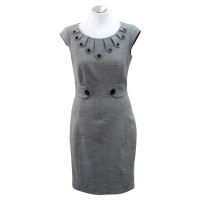 Karen Millen Kleid aus Wolle in Grau