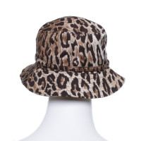 Dolce & Gabbana Bonnet de pêcheur à motif léopard