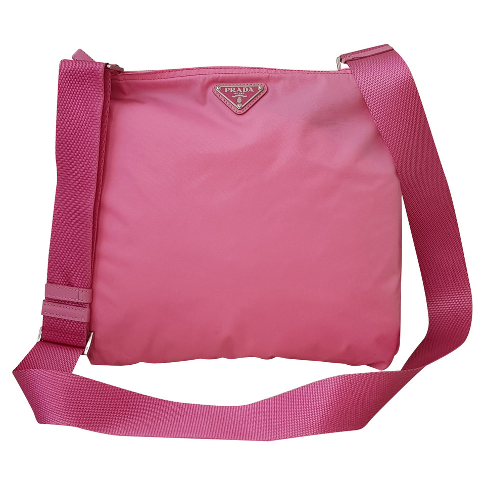 Prada Sac à bandoulière en Rose/pink