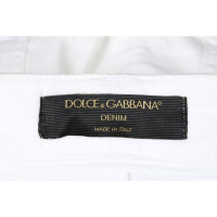 Dolce & Gabbana Jupe en Coton en Blanc
