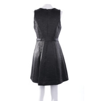 Halston Heritage Kleid aus Baumwolle in Schwarz