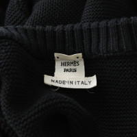 Hermès Breiwerk Katoen in Zwart