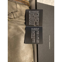 Fratelli Rossetti Stiefel aus Leder in Grau