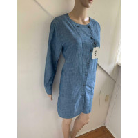 Bruuns Bazaar Kleid aus Baumwolle in Blau