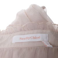 See By Chloé Bluse in Nude/Altrosa