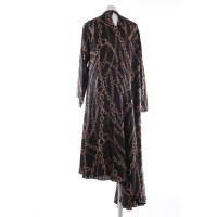 Balenciaga Robe en Soie en Marron