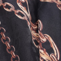 Balenciaga Dress Silk in Brown