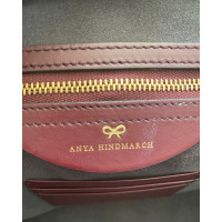 Anya Hindmarch Handtasche aus Leder in Rot