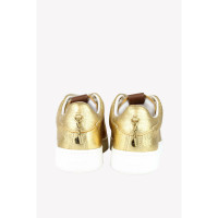 Coach Trainers Leather in Gold