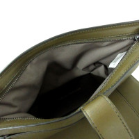 Bottega Veneta Clutch Bag Leather in Khaki
