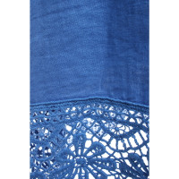 120% Lino Dress Linen in Blue