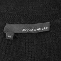 360 Sweater Breiwerk Kasjmier in Zwart