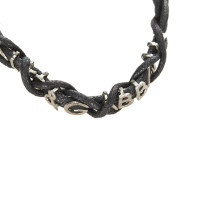 Dolce & Gabbana Necklace Leather in Black
