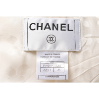 Chanel Veste/Manteau en Coton en Crème