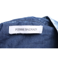 Pierre Balmain Top en Coton en Bleu