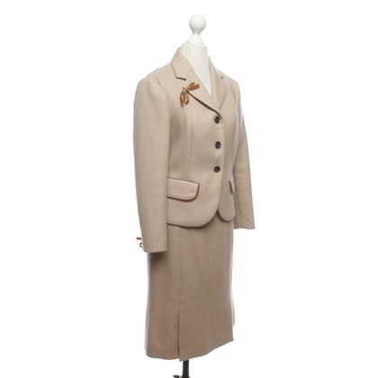 Prada Suit Wool in Beige