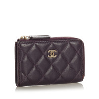 Chanel Accessory Leather in Violet