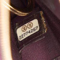 Chanel Accessoire aus Leder in Violett